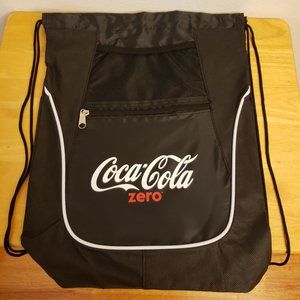 Coca Cola Zero Drawstring Bag